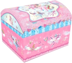 Zenedoboz egyszarvú motívummal