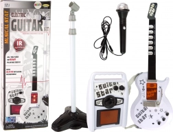 Elektromos gitár és mikrofon készlet