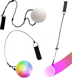 Világító LED zsonglőrlabda