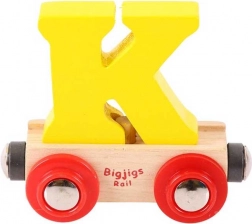 Bigjigs Rail K betűs vagon