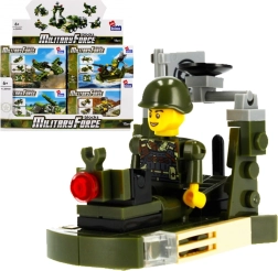 Katonai építőkészletek minifigurával – 4 változat