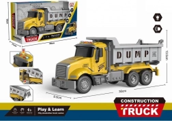 billenőplatós teherautó fénnyel és hanggal