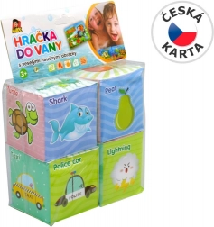 Habkockák vízbe 7 × 7 × 7 cm