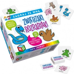 Csintalan állatkák – memóriajáték gyerekeknek