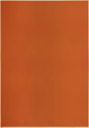 Átlátszó A4-es L tasak PVC-ből, piros, 140 mikron