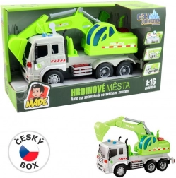 City Collection Traktor Kotró Fénnyel és Hanggal