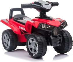 Gyermek lábbal hajtós quad LED-ekkel és hangokkal – Piros