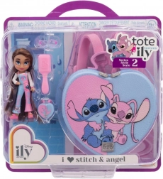 Disney ILY 4Ever mini baba Stitch & Angel kiegészítőkkel