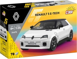 Cobi Renault 5 E-Tech Electric 1:35 (78 alkatrész) - 1 darab