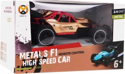 Arany fém kisautó távirányítóval