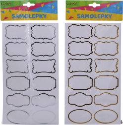 Matricák 14×25,5 cm fűszertartókra, névtáblák kerettel