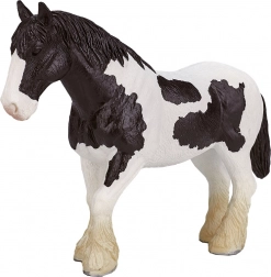 Mojo figura Clydesdale ló fekete-fehér