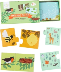 Párosító számolós puzzle – unikornisok – Állatos