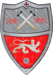 Souza! Tristan EVA habszivacs lovagi pajzs