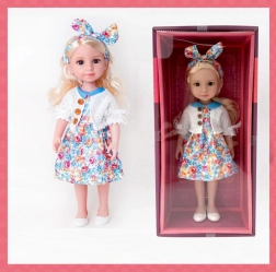 Baba szőke hajjal 38 cm