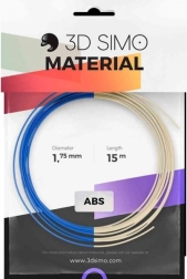 Thermochrome Pro filament 3D tollakhoz és nyomtatókhoz – kékből fehérre vált, 1,75 mm, 15 m