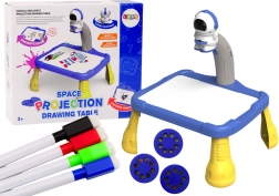 Gyermek rajzprojektor űrhajós motívummal