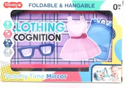 Puha 3 az 1-ben könyvecske a legkisebbeknek tükörrel és rágókával