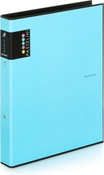 PASTELINI A4 iratrendező, kék, 2 gyűrűs, laminált