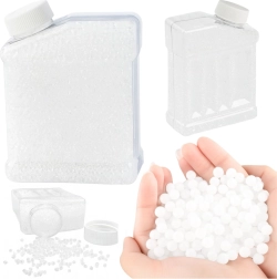 Hidrogél golyók gélpisztolyokhoz, fehér – 20000 db