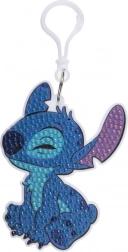 Kristályművészeti medál Stitch