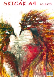 Vázlatfüzet A4 – 20 lap