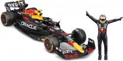 bburago 1:24 formula–1 red bull racing rb19 2023 pilótafigurával és díszdobozzal
