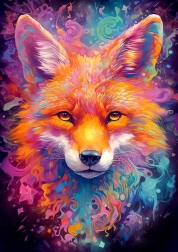 Tűzróka puzzle 1000 darab