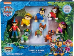 PAW PATROL figurakészlet: Dzsungel – 8 figura gyűjteménye