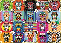 Tantan és Momo puzzle, 500 darabos