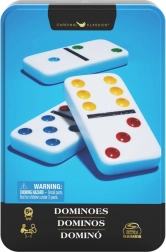 Dominó fémdobozban