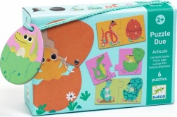 Djeco duo puzzle – vidám tojások