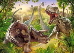 180 darabos Puzzle - Dinosaur Battle