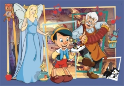 Gyerek puzzle CLEMENTONI DISNEY Pinocchio, 104 darab