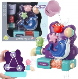 WOOPIE fürdőkádba való vízijáték szökőkúttal és kis delfinnel