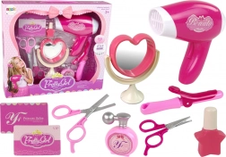 Gyerek fodrászkészlet elemes hajszárítóval