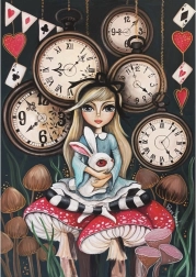 Alice és az idő puzzle 1000 darabbal