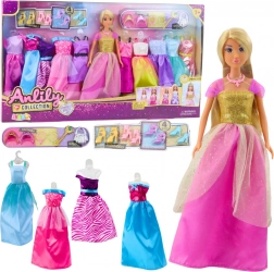 Nagy divatkészlet Anlily Baba ruhákkal és kiegészítőkkel 24db