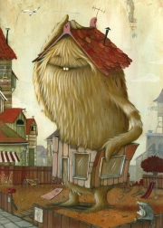 Puzzle Szomszédság 1000 darabos Zozoville a HEYE-től