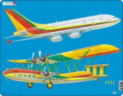 Repülők múltja és jelene puzzle, 23 darab