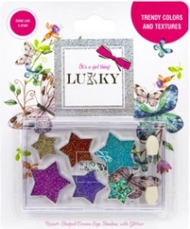 Lukky csillogó krémes szemhéjfesték applikátorral