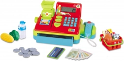 Gyerek pénztárgép effektekkel, 23 cm