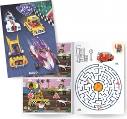 DJECO Crazy Motors foglalkoztató füzet