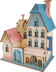 Woodcraft fa 3D puzzle – villa