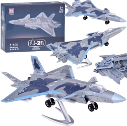 J-20 harci repülőgép modell készlet 1:100