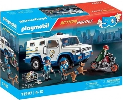 Playmobil Action Heroes pénzszállító – jubileumi kiadás