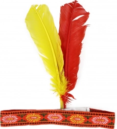 Indián fejdísz tollakkal