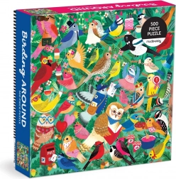 Puzzle Mudpuppy Madárvilág 500 darab