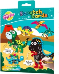 STNUX karcolós sorsjegyek dinoszauruszokkal