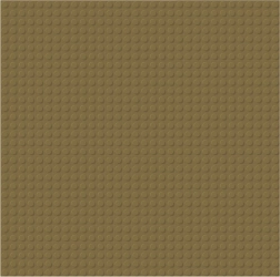 Építő alaplap sötétbarna 25,5 x 25,5 cm